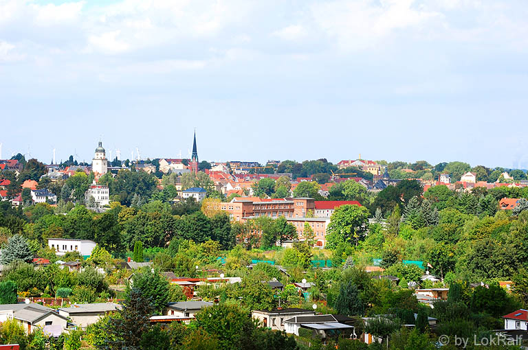 Altenburg - Blick vom Krankenhaus