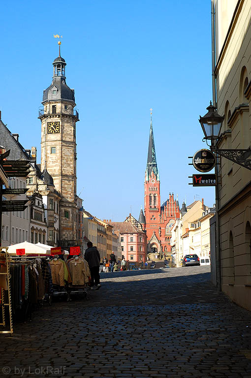 Altenburg - Brderkirche Rathaus